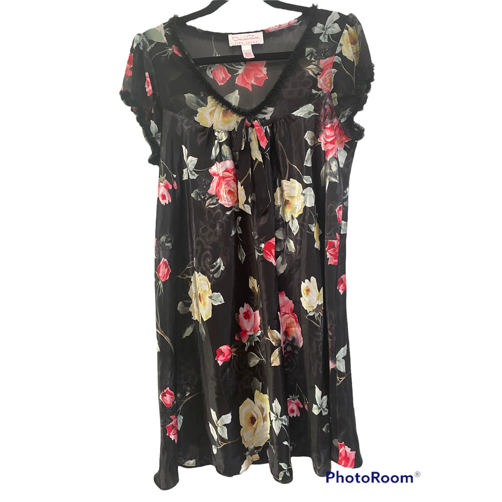 Oscar de la Renta Pink Label vintage nightgown Size M